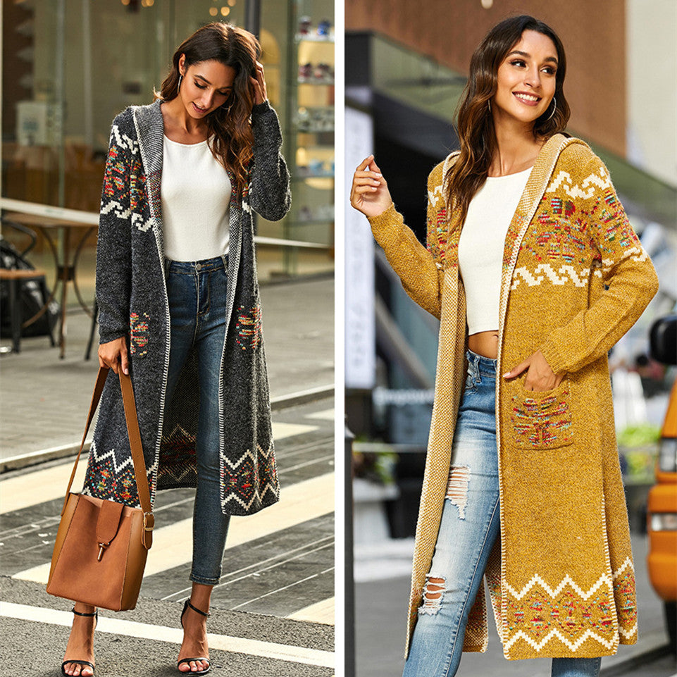 Sweater Large Coat Cardigan Sweater GlamzLife