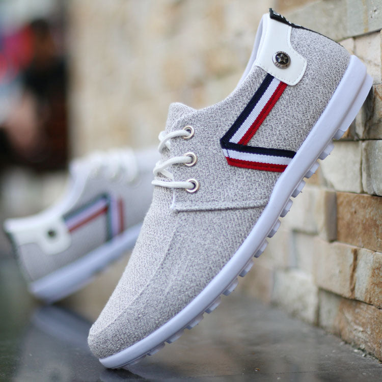 Flat Canvas Shoes For Men GlamzLife