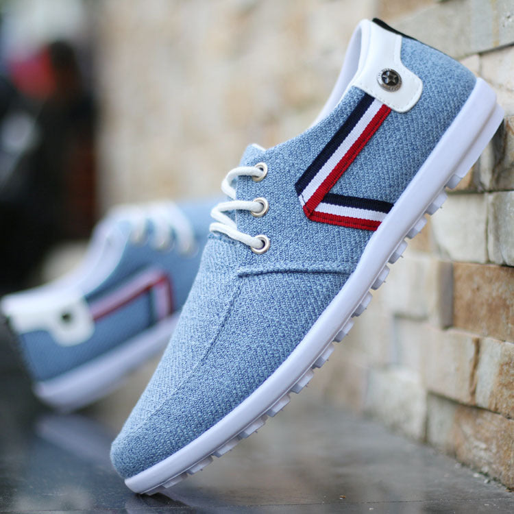 Flat Canvas Shoes For Men GlamzLife