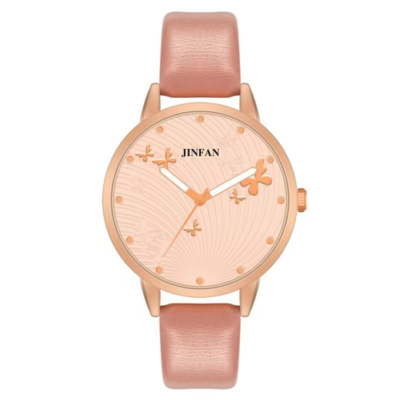 Student Sweet Butterfly Macron All-match Fashion Quartz Wrist Watch GlamzLife