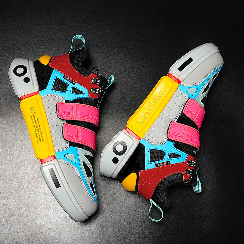 Casual Multicolor Sneakers For Men GlamzLife