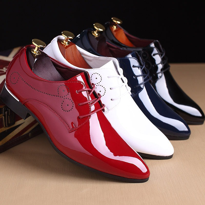 Men's Business Casual Leather Shoes GlamzLife