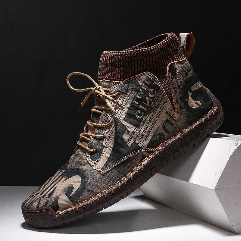 Socks high-top shoes men GlamzLife