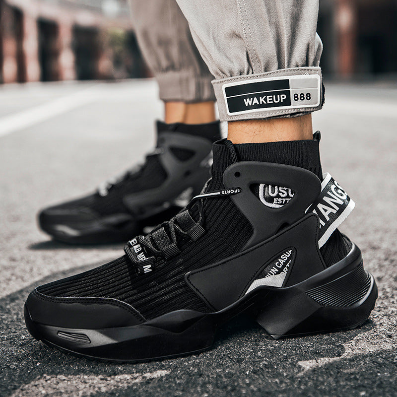 High top socks shoes men summer GlamzLife