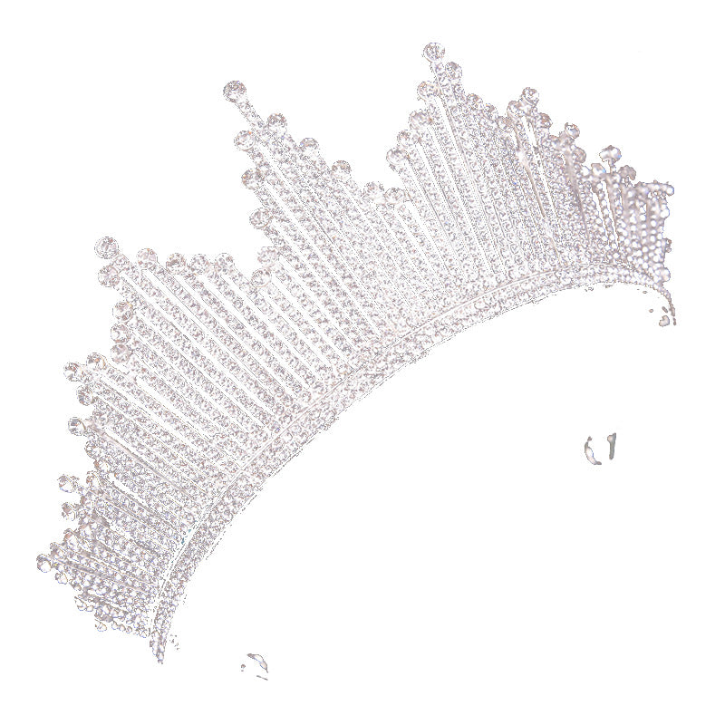 A Majestic Elegance: Unveiling the European-inspired Birthday Headdress Crown GlamzLife