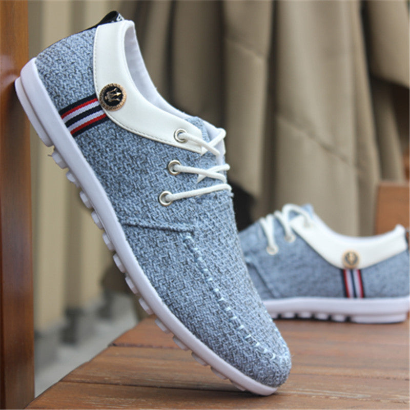 Flat Canvas Shoes For Men GlamzLife