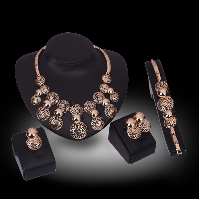 Stunning Alloy Bridal Jewelry Sets for the Fashion-forward Bride GlamzLife