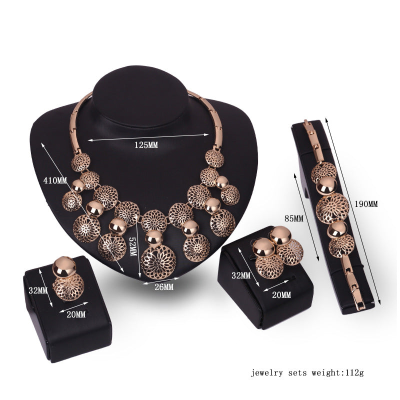 Stunning Alloy Bridal Jewelry Sets for the Fashion-forward Bride GlamzLife