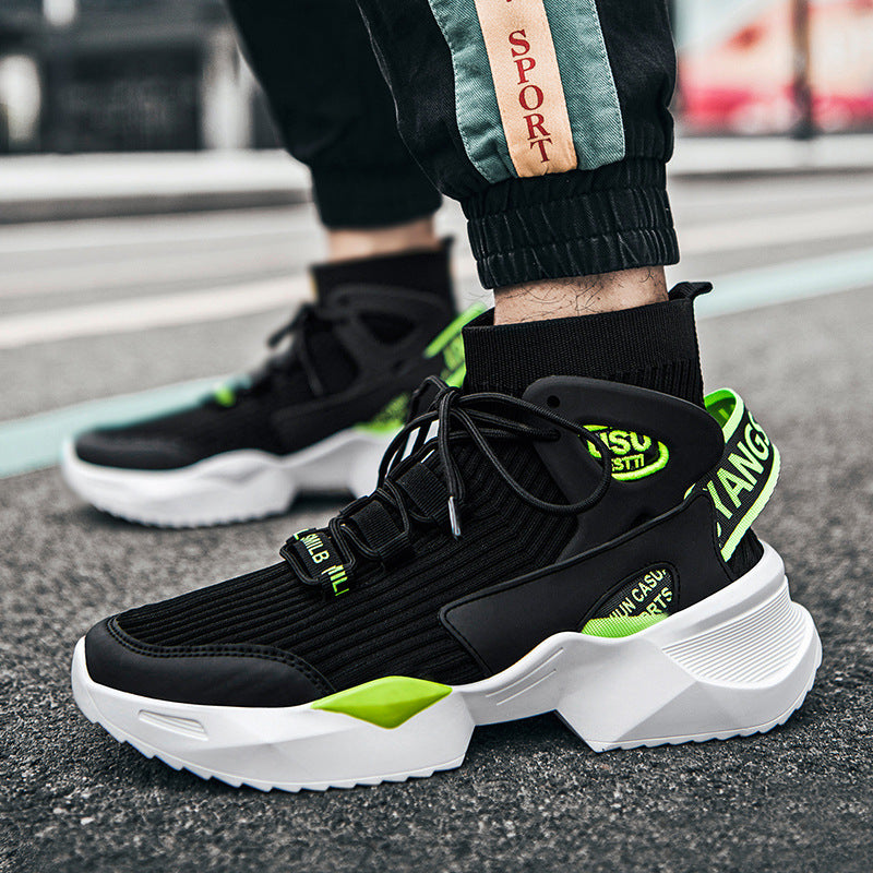 High top socks shoes men summer GlamzLife