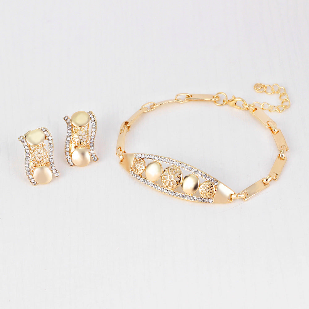 European and American Style Bridal Jewelry Sets for Women GlamzLife