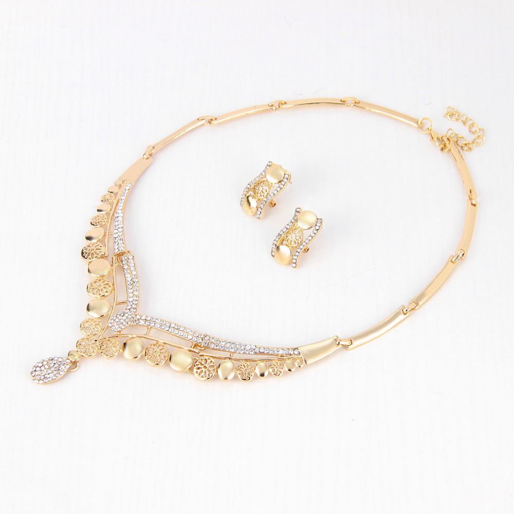 European and American Style Bridal Jewelry Sets for Women GlamzLife