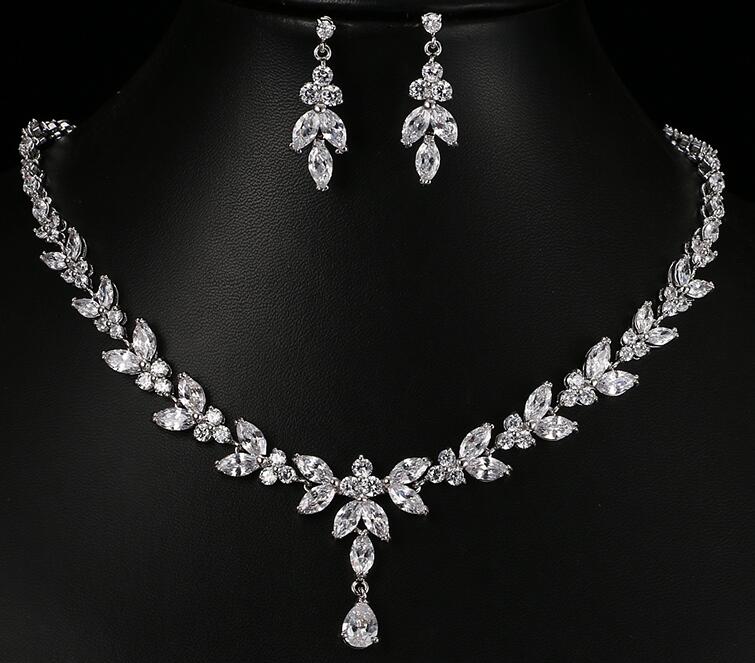 The Enchanting Zircon Bridal Set for Timeless Elegance GlamzLife