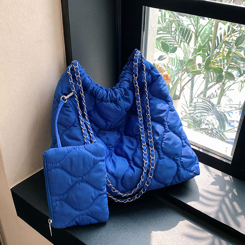 Composite Bags For Women Trend Autumn And Winter New Fashion Women's Shoulder Bag Personalized Simple Korean Style Handbags GlamzLife