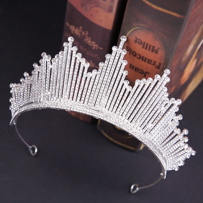 A Majestic Elegance: Unveiling the European-inspired Birthday Headdress Crown GlamzLife