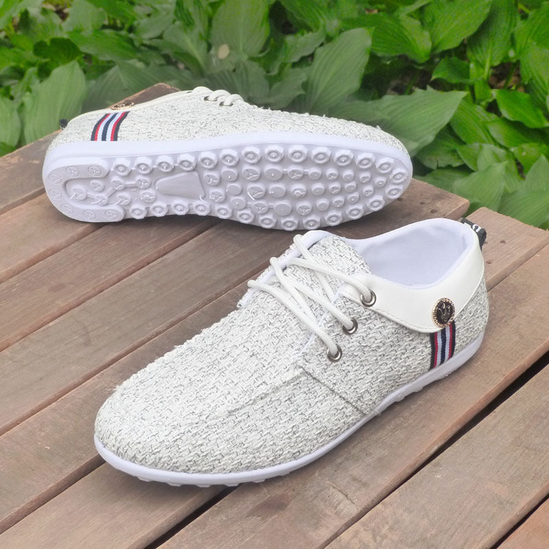 Flat Canvas Shoes For Men GlamzLife