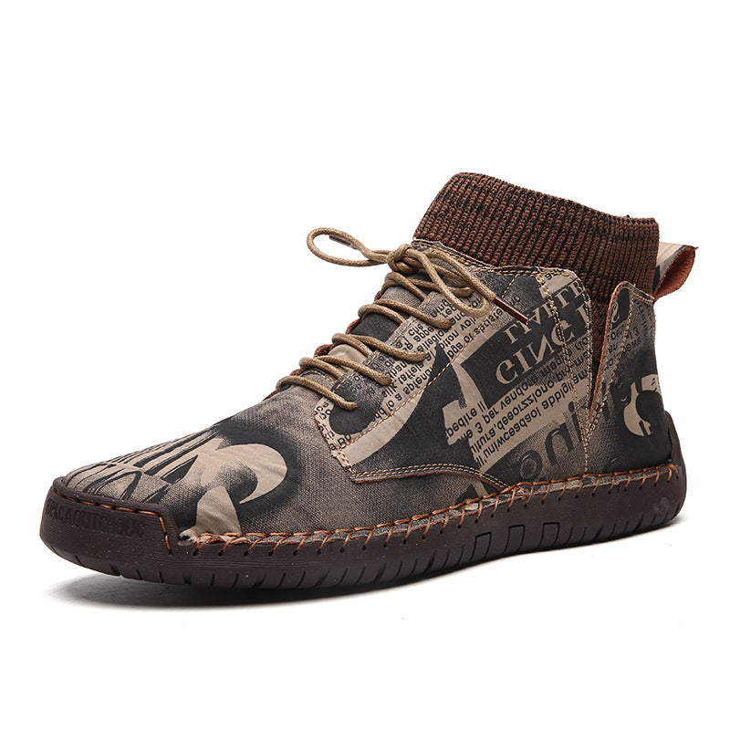 Socks high-top shoes men GlamzLife