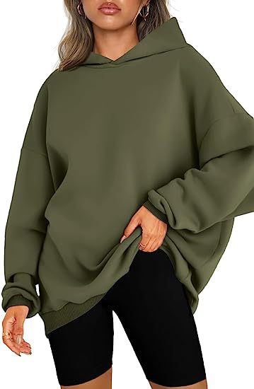 Women's Hooded Pullover Oversized Loose Sweater GlamzLife