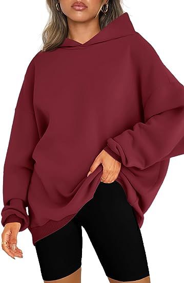 Women's Hooded Pullover Oversized Loose Sweater GlamzLife