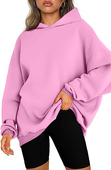 Women's Hooded Pullover Oversized Loose Sweater GlamzLife