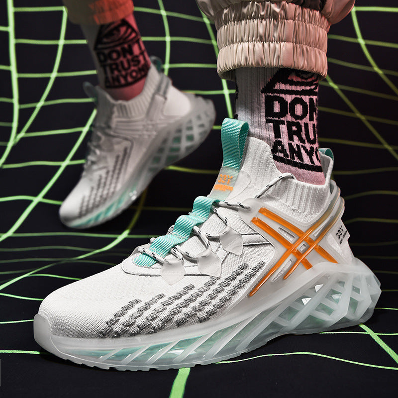 Men Fashion Running Shoes Breathable Leisure GlamzLife