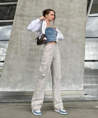 Casual Working Pants High Waist Slimming Pants GlamzLife