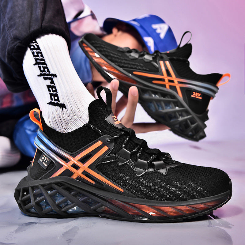 Men Fashion Running Shoes Breathable Leisure GlamzLife