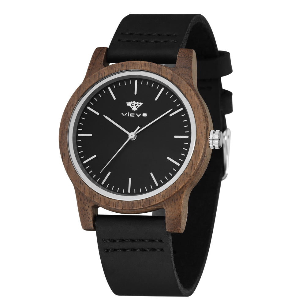 Zebra Fashion Wooden Quartz Watch GlamzLife