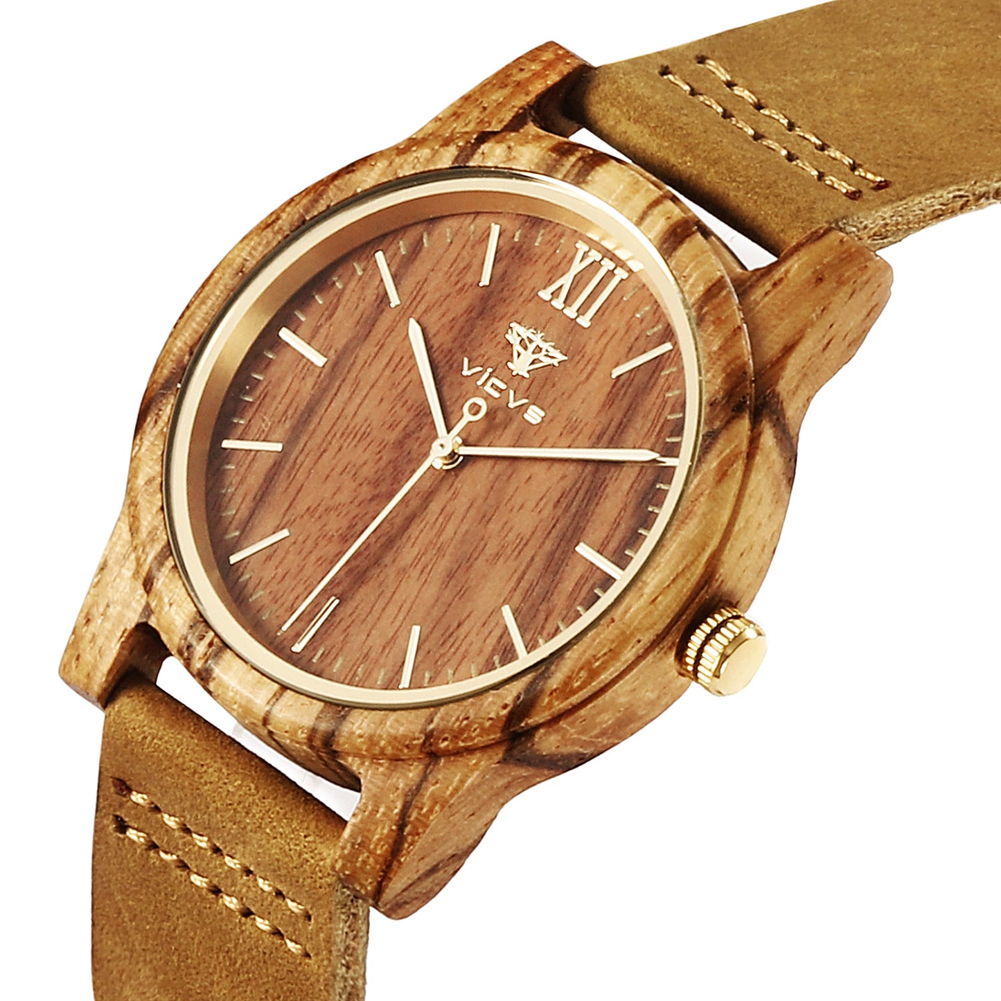 Zebra Fashion Wooden Quartz Watch GlamzLife