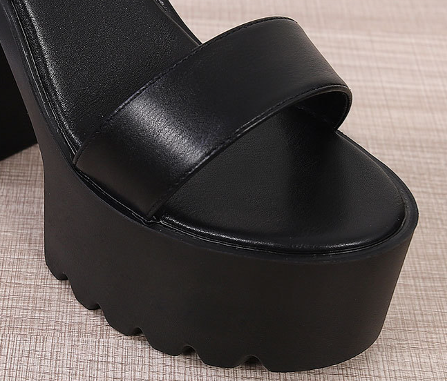 Waterproof Platform 14 cm High Heels GlamzLife