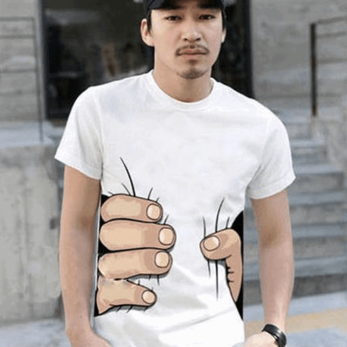 3D Printed Casual Short Sleeve T-shirt | GlamzLife
