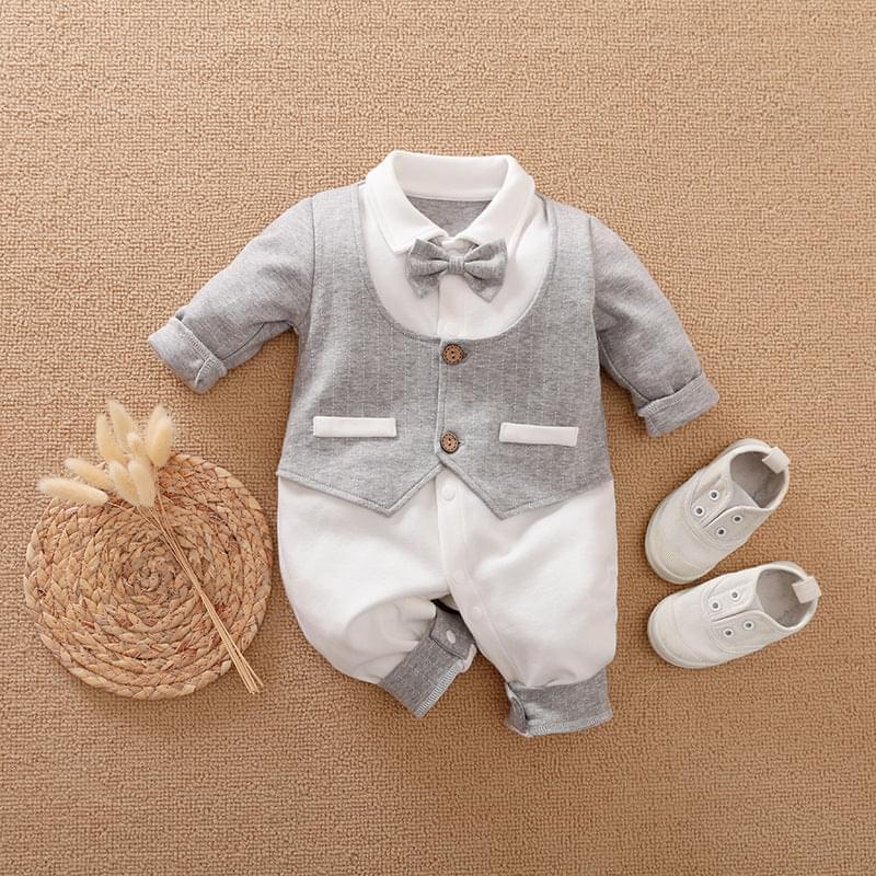 Autumn Long-Sleeved Baby Jumpsuit GlamzLife