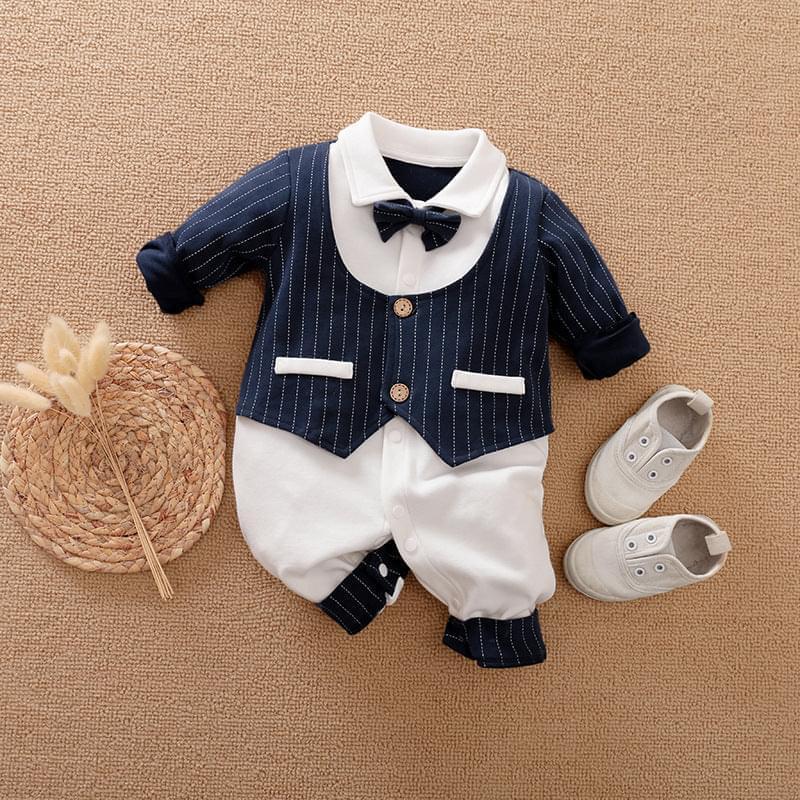 Autumn Long-Sleeved Baby Jumpsuit GlamzLife