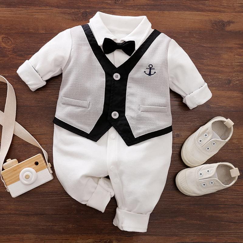 Autumn Long-Sleeved Baby Jumpsuit GlamzLife