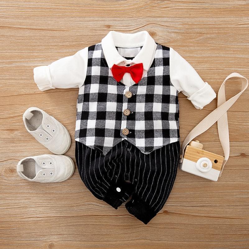 Autumn Long-Sleeved Baby Jumpsuit GlamzLife