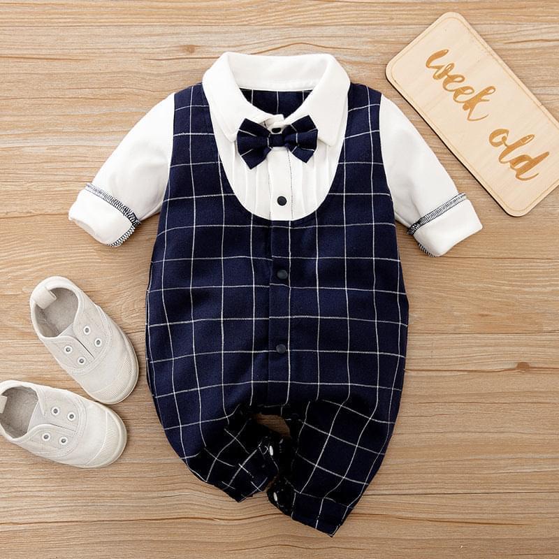 Autumn Long-Sleeved Baby Jumpsuit GlamzLife
