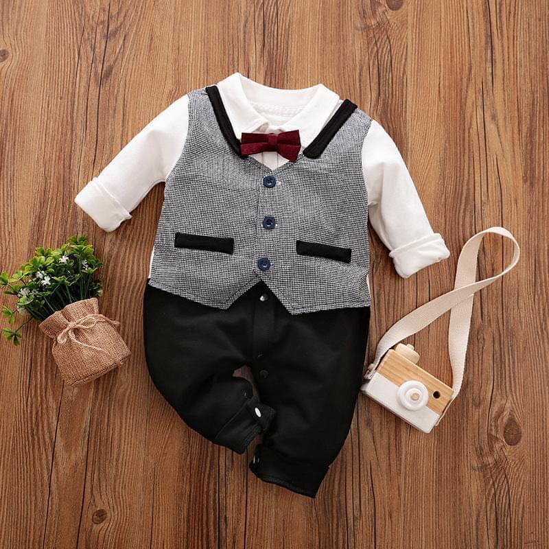 Autumn Long-Sleeved Baby Jumpsuit GlamzLife