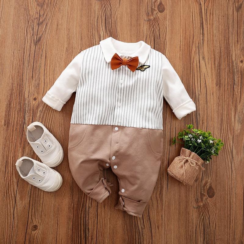 Autumn Long-Sleeved Baby Jumpsuit GlamzLife