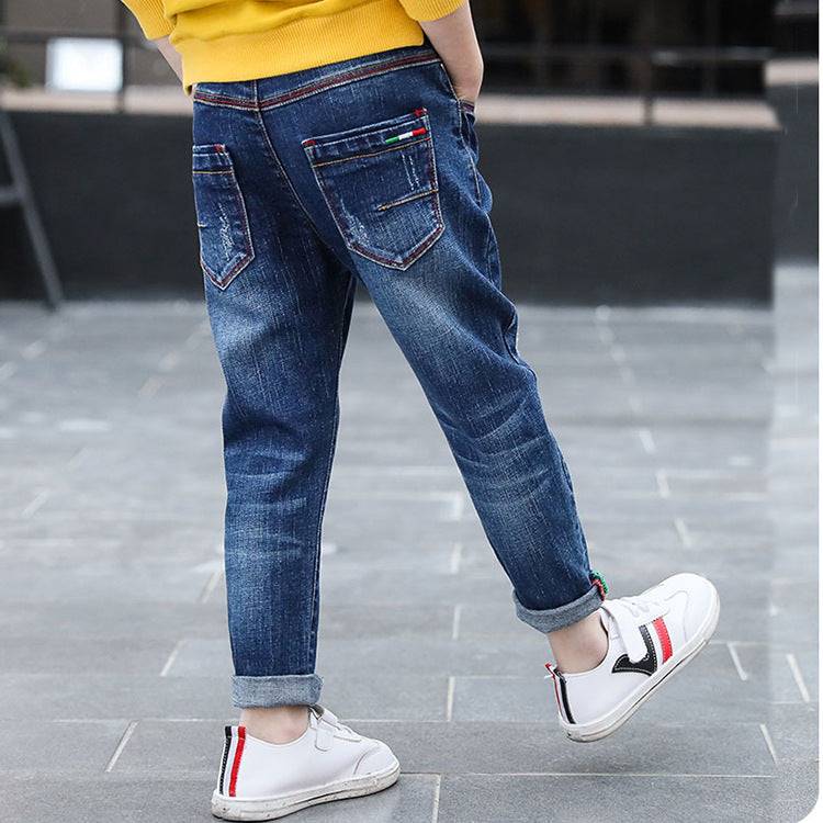 Big Kid Boy's Denim Trouser GlamzLife