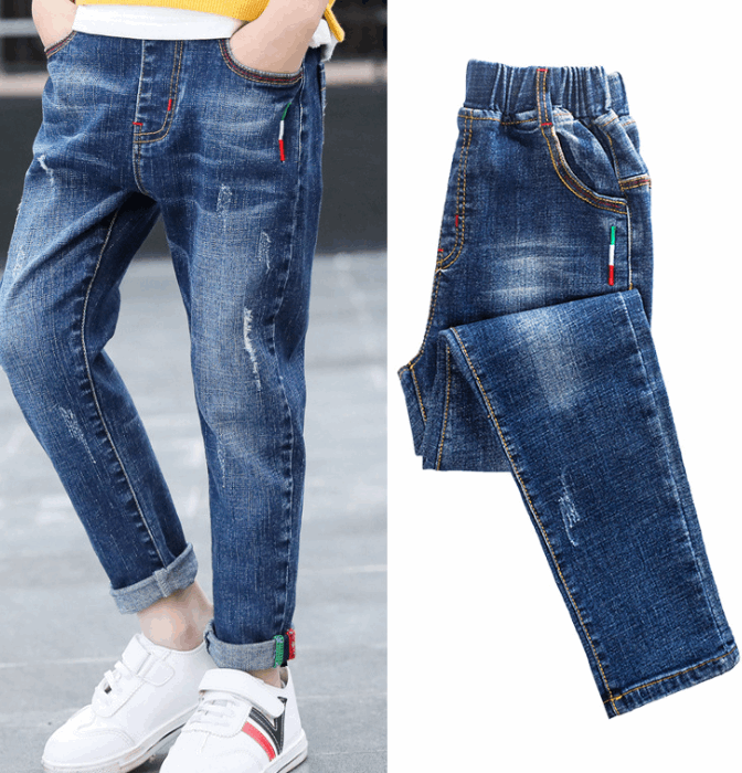 Big Kid Boy's Denim Trouser GlamzLife