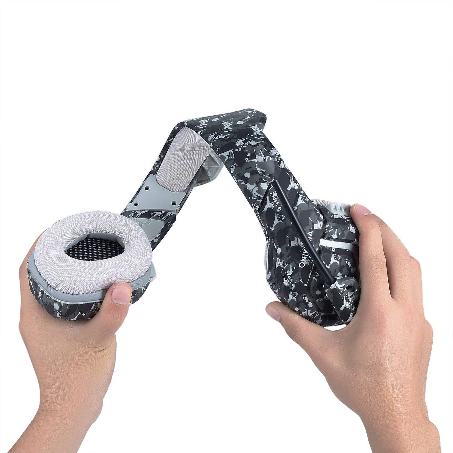 Camouflage Wired Headphones GlamzLife