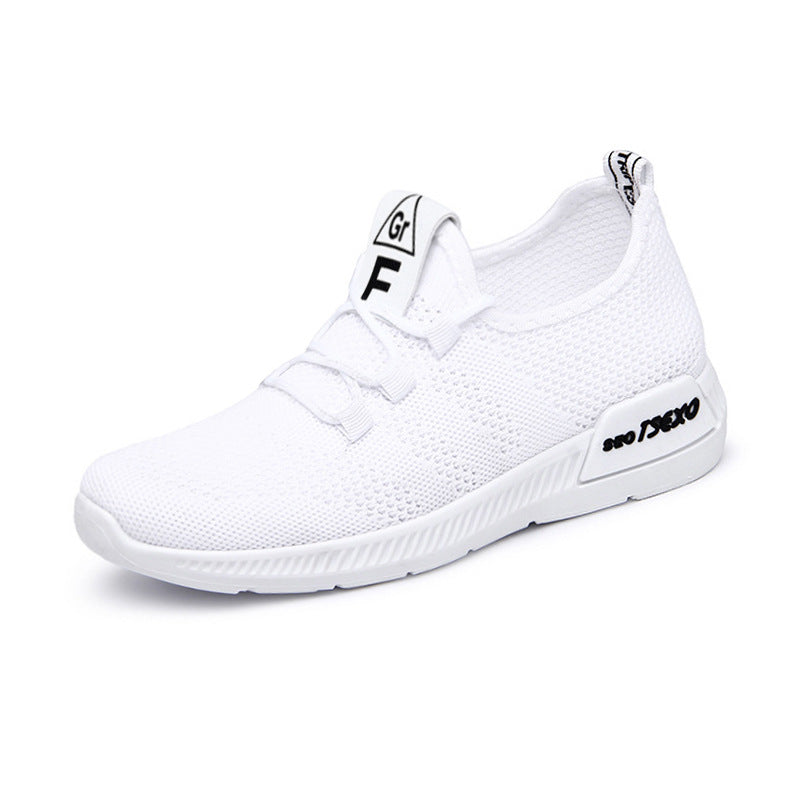 Casual Cross Strap Women Breathable Sneakers | GlamzLife