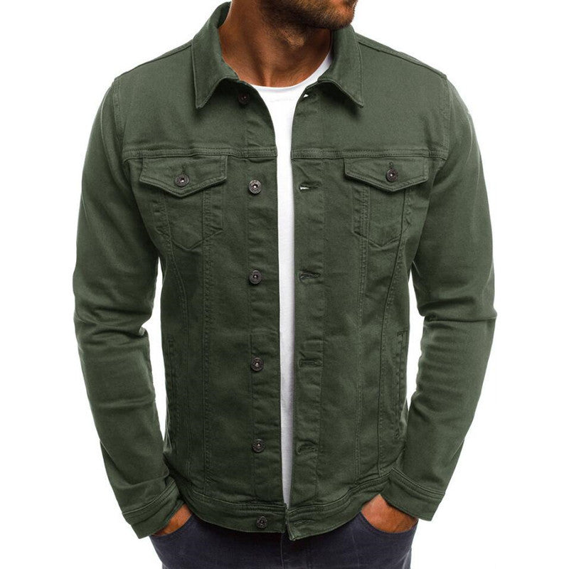 Casual Denim Shirt Style Men's Jacket | GlamzLife