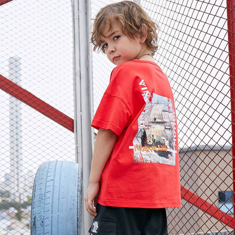Children's Casual Printed T-shirt GlamzLife