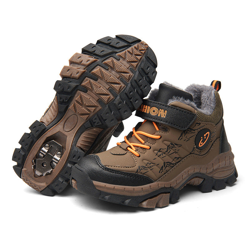 Cotton Hiking Shoes For Boy's | GlamzLife