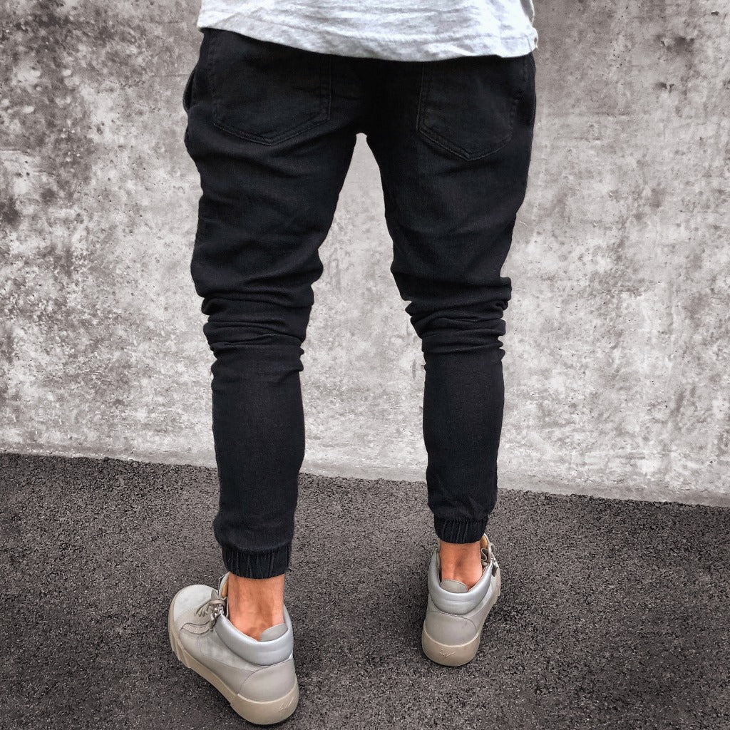 Fashionable Light Blue Skinny Tide Jeans GlamzLife