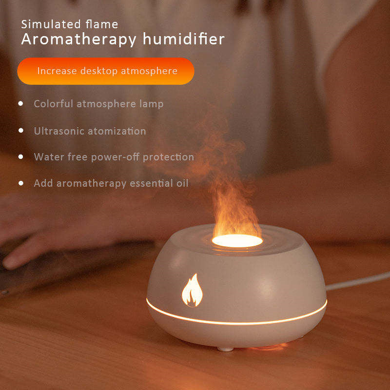Flame Humidifier Aromatherapy Diffuser GlamzLife