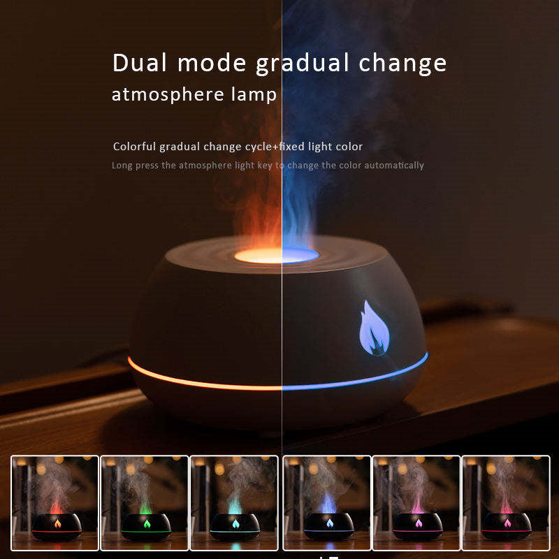 Flame Humidifier Aromatherapy Diffuser GlamzLife