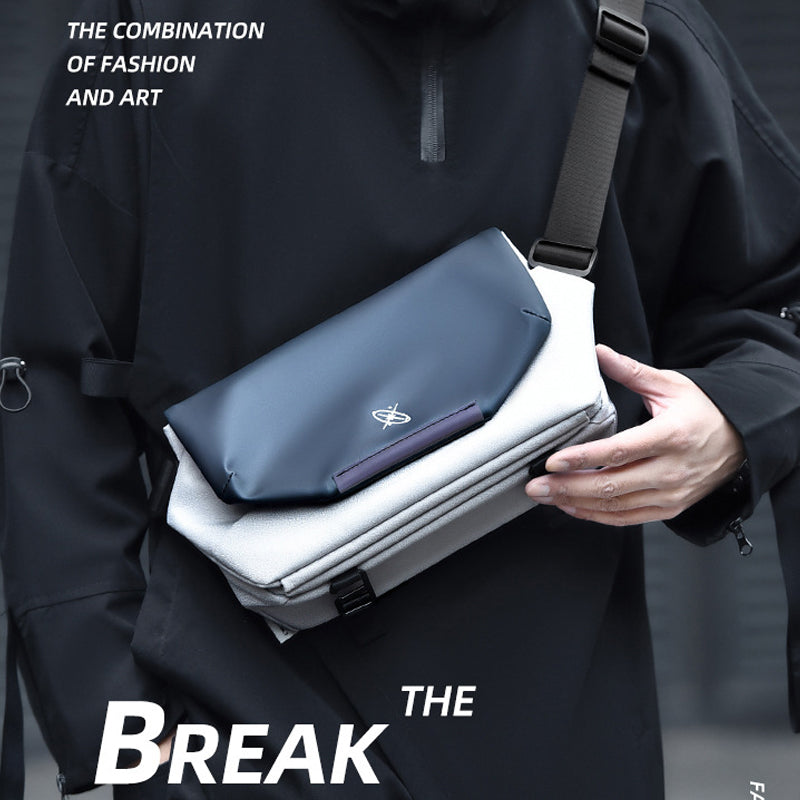 Functional Messenger Bag Men's Shoulder Bag Large Capacity Postman Computer Bag GlamzLife