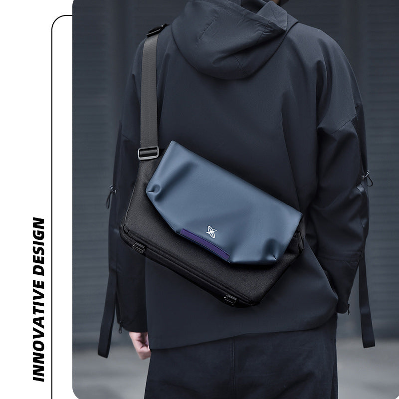 Functional Messenger Bag Men's Shoulder Bag Large Capacity Postman Computer Bag GlamzLife
