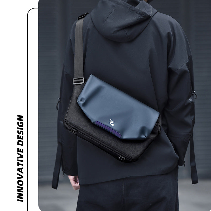 Functional Messenger Bag Men's Shoulder Bag Large Capacity Postman Computer Bag | GlamzLife